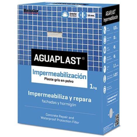 Pulverputz Aguaplast 70043-001 wasserdicht schrumpfarm