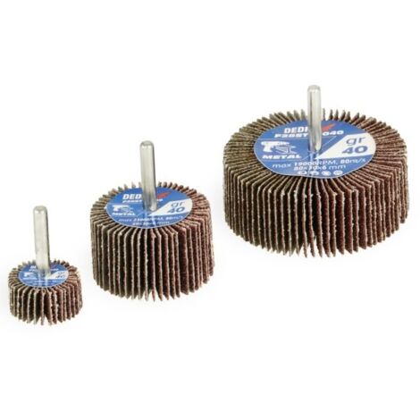 Schleifscheibe Dedra f28st30080 80 Körnung 30x15x6 mm (1/2)