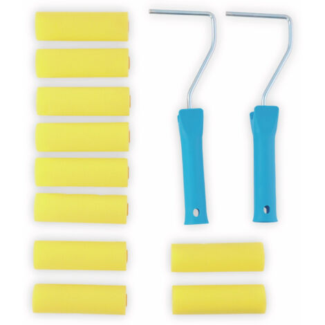 Malerwerkzeug kinzo 12-teilig Farbroller Set (1/2)