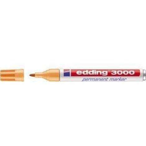 edding Permanentmarker 3000 4-3000016 1,5-3mm Rundspitze h.or (1/5)