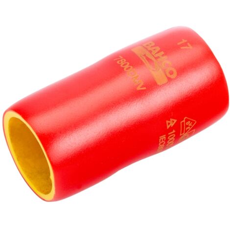 Elektrikerwerkzeug Bahco insulated socket bit 1000V bi-sechskant (1/4)