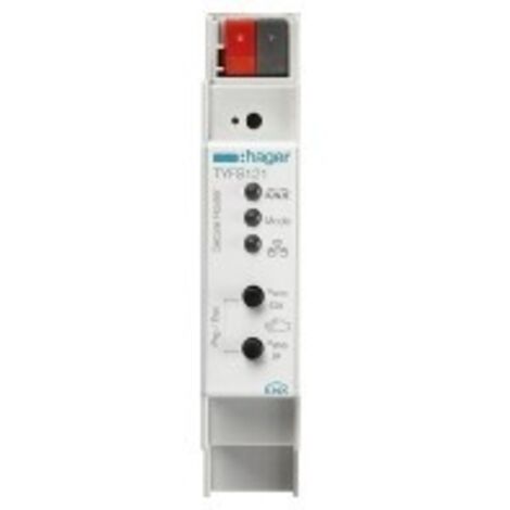 Sicherer Router Hager TYFS121 2 Anschlüsse kompakte Maße (1/2)