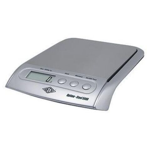 Elektronisches Messgerät wedo optimo steel 5000 Kapazität 5 kg Genauigkeit 1 g (1/2)