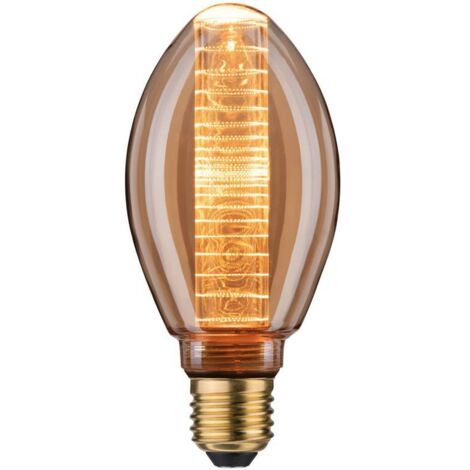 Paulmann LED Vintage-Birne B75 Inner Glow, E27, Gold, Ringmuster, dimmbar, 120 lm, 3,6W = 13W (1/5)