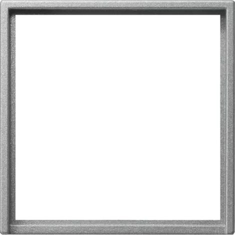 Schalterrahmen Gira 028226 Aluminium 50x50 mm (1/2)