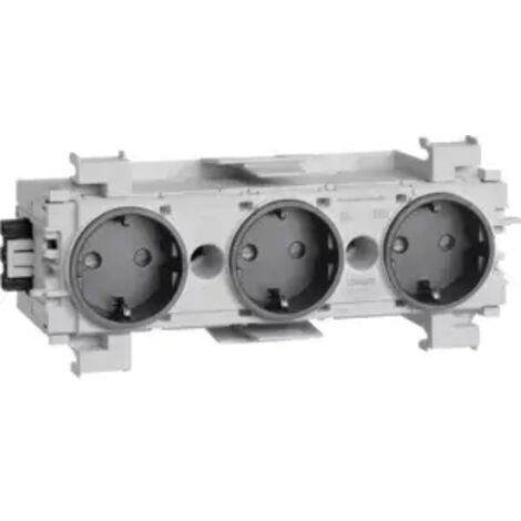 Hager KANALSTECKDOSE 3-F. FRONTR. GS (GS30019011) (1/2)