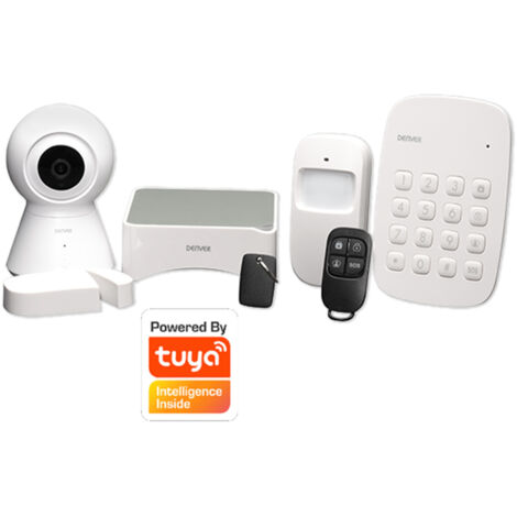 Alarmsystem Denver SHA-150 Lithium Tastatur integrierte Sirene (1/5)