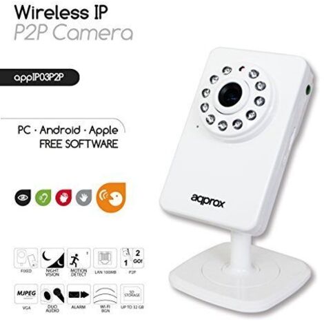 Überwachungskamera approx appip03p2p Nachtsicht Wi-Fi (1/5)