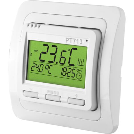 Elektrobock PT713 Digitaler Raumthermostat für Fussbodenheizung (1/2)
