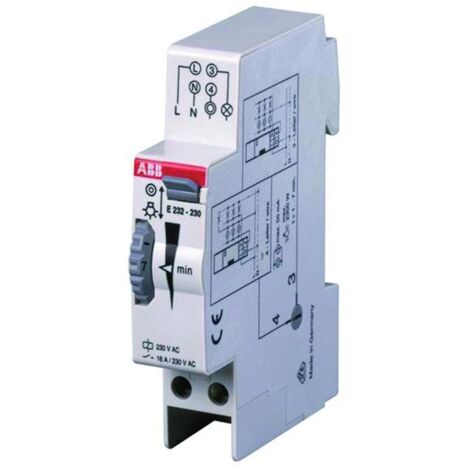 Schalter abb e232e-230n einstellbarer Timer 0.5-20 Min (1/5)