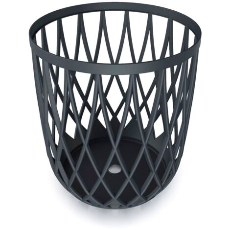 Multifunktionskorb 35L Prosperplast Uniqubo aus Kunststoff in der Farbe Anthrazit 39 (L) x 39 (B) x 40 (H) cm (1/5)