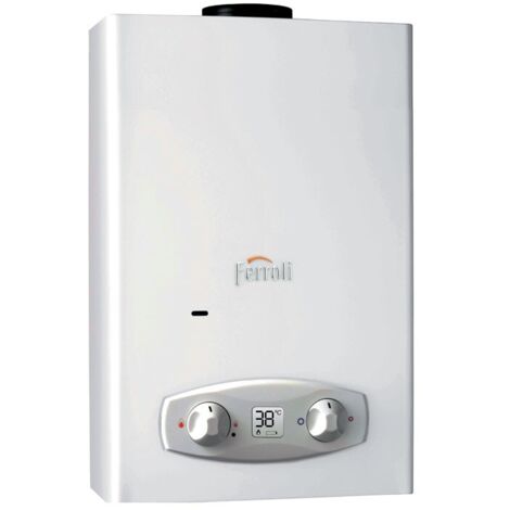 Wassererhitzer ferroli zefiro eco 11 niedrige Emission 21.1 kW (1/2)