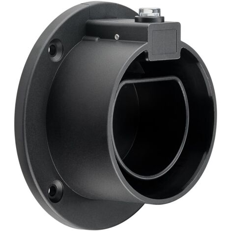 Wandhalter Goobay Typ 2 robuster Kunststoff schwarz 98x98 mm (1/5)