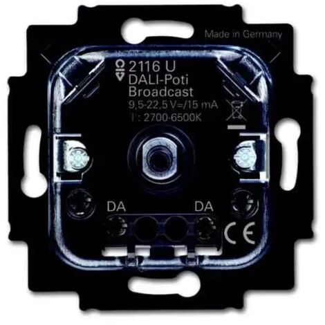 Steuergerät Busch-Jaeger 2116 u DALI Drehdimmer Weiß einstellbar (1/2)