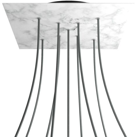 Leuchte creative-cables rose-one Carrara Marmor 400 mm (1/5)