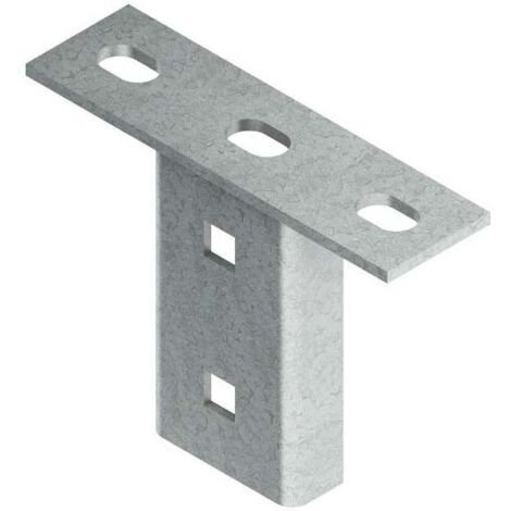 Befestigungsplatte Niedax ku 50 verzinkter Stahl 35x18 cm (1/2)