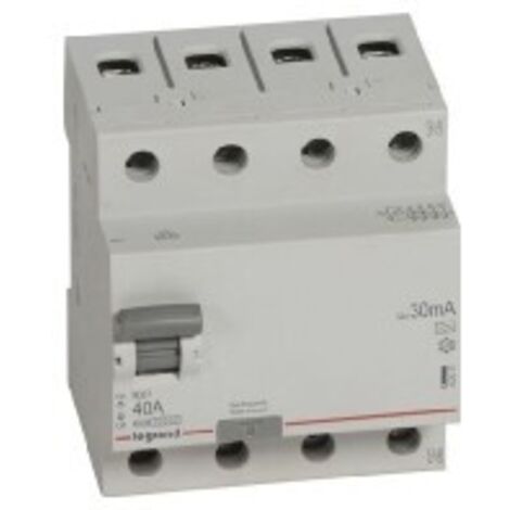 Differenzialschalter Legrand rx3 40A 30mA 4-polig (1/2)