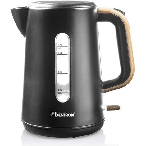 Elektrischer Wasserkocher Bestron awk2200bw 2200 W 1.7 L (1/5)