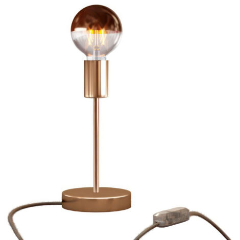 Lampe creative-cables alzaluce half cup dimmbar Metall 77W (1/5)