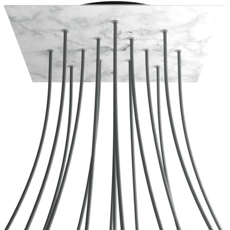 Wanddekoration creative-cables rose-one square Carrara Marmor (1/5)