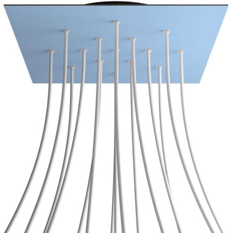 Leuchte creative-cables rose-one square hellblau 45x45 cm (1/5)