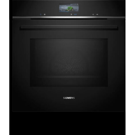 Siemens HM736GAB1, iQ700, Einbau-Backofen mit Mikrowellenfunktion, 60 x 60 cm, Schwarz, Edelstahl (1/5)