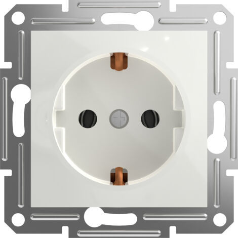 Schneider Electric Steckdose Asfora Weiß (RAL 9003) EPH2970121D 1 St.