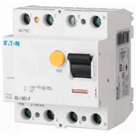 FI Schalter Eaton pfim-63 63A 4-polig Schutz (1/2)