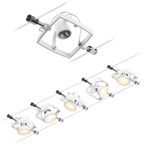 Leuchte paulmann CorDuo Mac II Kabelsystem 10 Meter 5 x 10W (1/5)