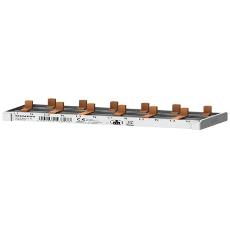 Siemens Stiftsa.schiene kompakt, 10mm2 Anschluss 3p/N 6x Kompaktgerät 1 TE 5ST36736 (1/2)