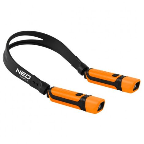 NEO TOOLS Nackenlampe LED 300lm - 2x1200mAh (1/5)