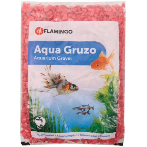 Brillanter Kies Rotes Neon 1 kg Aquarium (1/4)