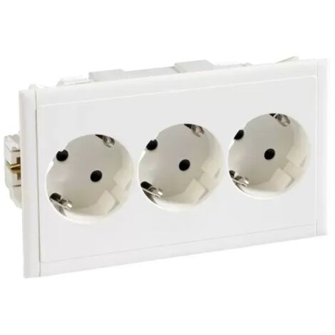 Steckdose Schneider-electric 5940310 dreifach 250V 16A (1/2)