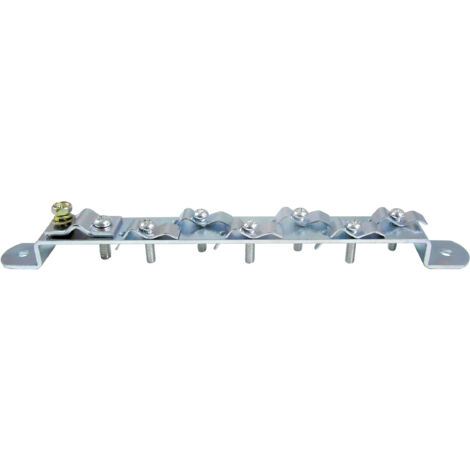 Erdungsschiene 6-fach für 6 HF-Kabel (1/5)