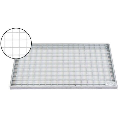 ACO 60x40x2cm Maschenrost 30/30 Gitterrost Eingangsrost Normrost Abstreifer Rost verzinkt (1/3)
