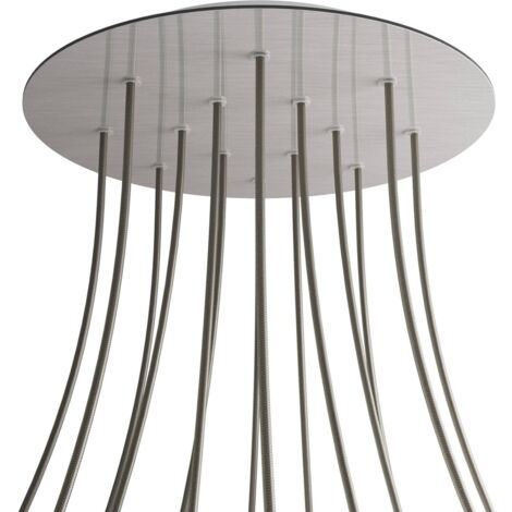 Leuchte creative-cables rose-one 400 mm anpassbar Satin (1/5)