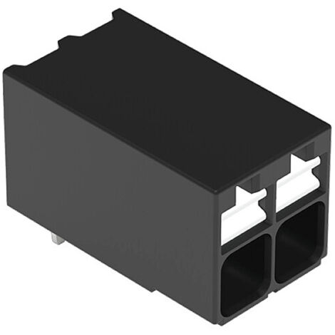 WAGO 2086-1222/300-000 Printklemme 1.50 mm² Polzahl 2 Schwarz 1 St. (1/4)