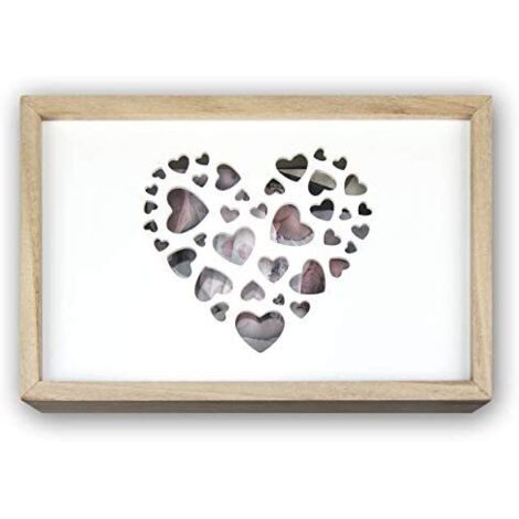 Aufbewahrungsbox Zep cz1246 Holz Herz USB (1/2)