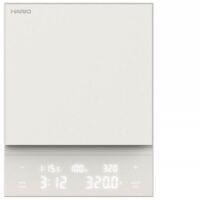 HARIO - Kaffeewaage de Kaffee Polaris white Waage de Kaffee Wiegen Geschenk Geschenk CST-2000-W