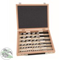 Alpen Bohrer Set 6 Teile Stahl CV Holzbox