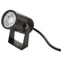 SG LEUCHTEN LED-Strahler 12W HOVDEN MIDI 3000K A+ mt 1LED 1140lm IP67 graphit Konv 36° 630005