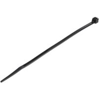 StarTech.com Kabelbinder de 15cm - 3 mm de breit, 39 mm de Durchmesser, hält 18 kg de Zugkraft stand, de Nylon, selbstsichernd und gebogene Spitze, 94V-2/UL, Packung de 1000 - schwarz