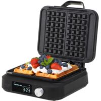 Adler AD 3087 Elektrischer Waffeleisen schwarz 2200W