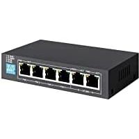 Extralink ex.14831 unmanaged switch l2 fast ethernet (10/100) power over ethernet (poe) schwarz