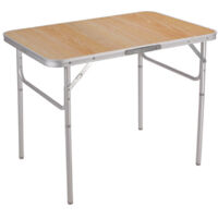 Marbueno Aluminium Klapptisch d25 sortiert Camping und Strand 90x60x39/70 cm 10014