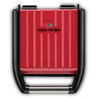 Fitnessgrill Steel Compact S Rot GEORGE FOREMAN