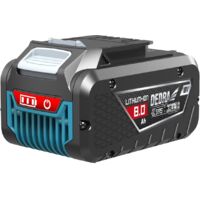 DEDRA 8,0 Ah 18 V Li-Ionen-Akku – Längerer Betrieb, mehr Leistung