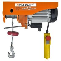 DEDRA Elektrische Seilwinde 300/600 kg – 1050 W – für schwere Arbeiten
