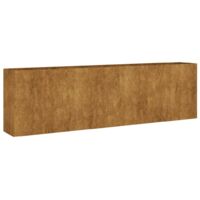 vidaXL Hochbeet 280x40x80 cm Cortenstahl