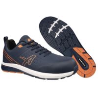 Sicherheitsschuh VIGOR 2 IMPULSE BLUE LOW Größe 45 blau/orange S3S EN ISO 20345:2022 Mikrofaser